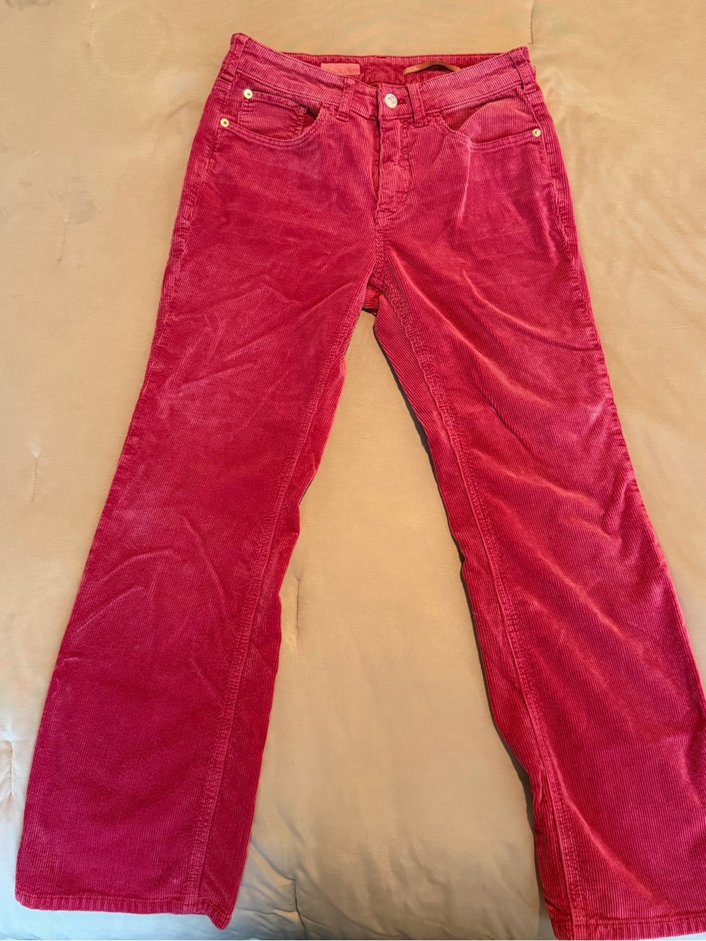 Pilcro and the Letterpress Corduroy Flare Pants